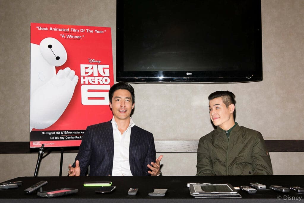Ryan Potter and Daniel Henney