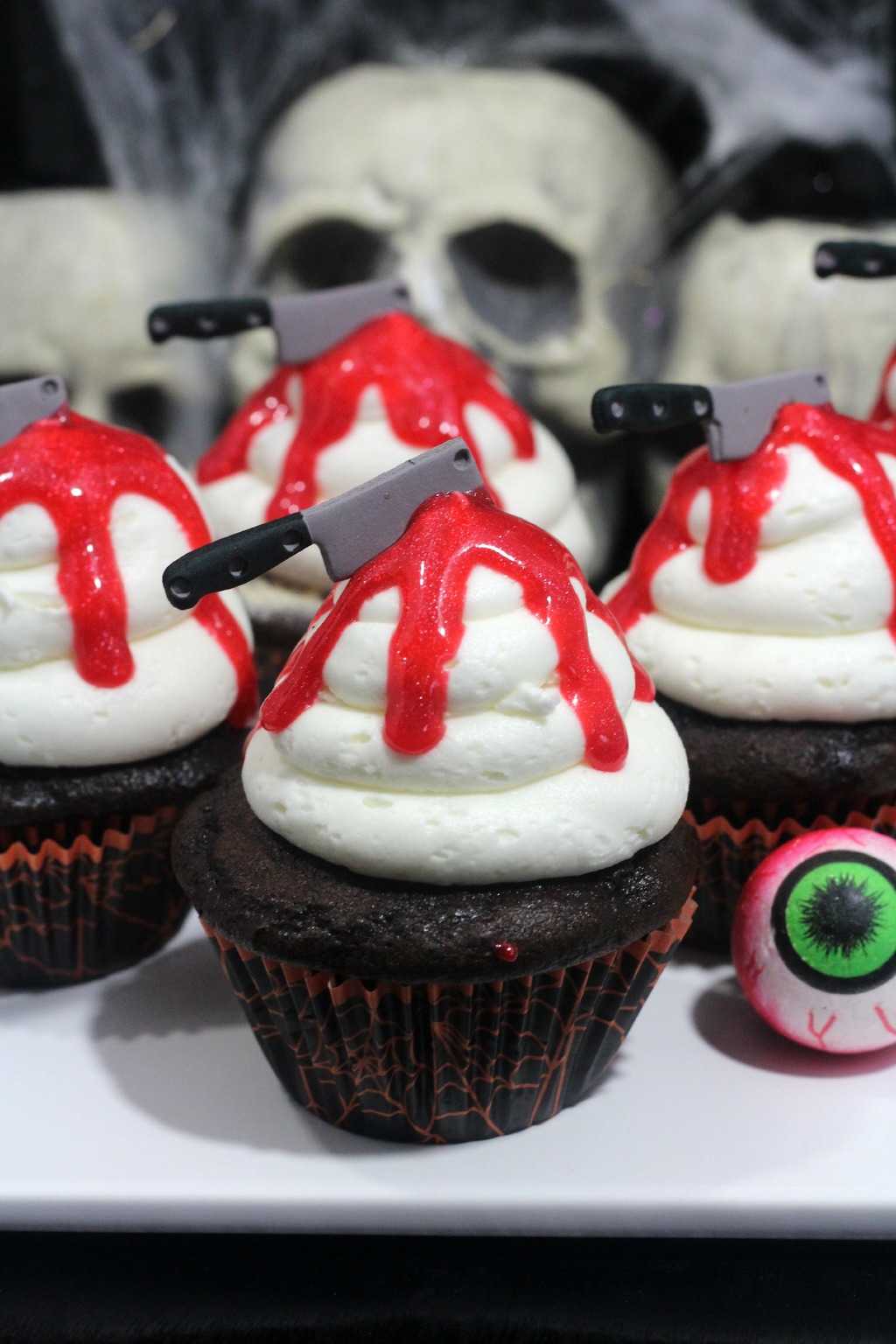 Easily Make The Best Bloody Cupcakes