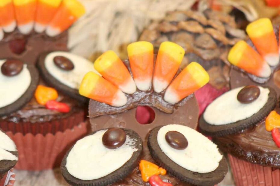 Turkey cupcakes