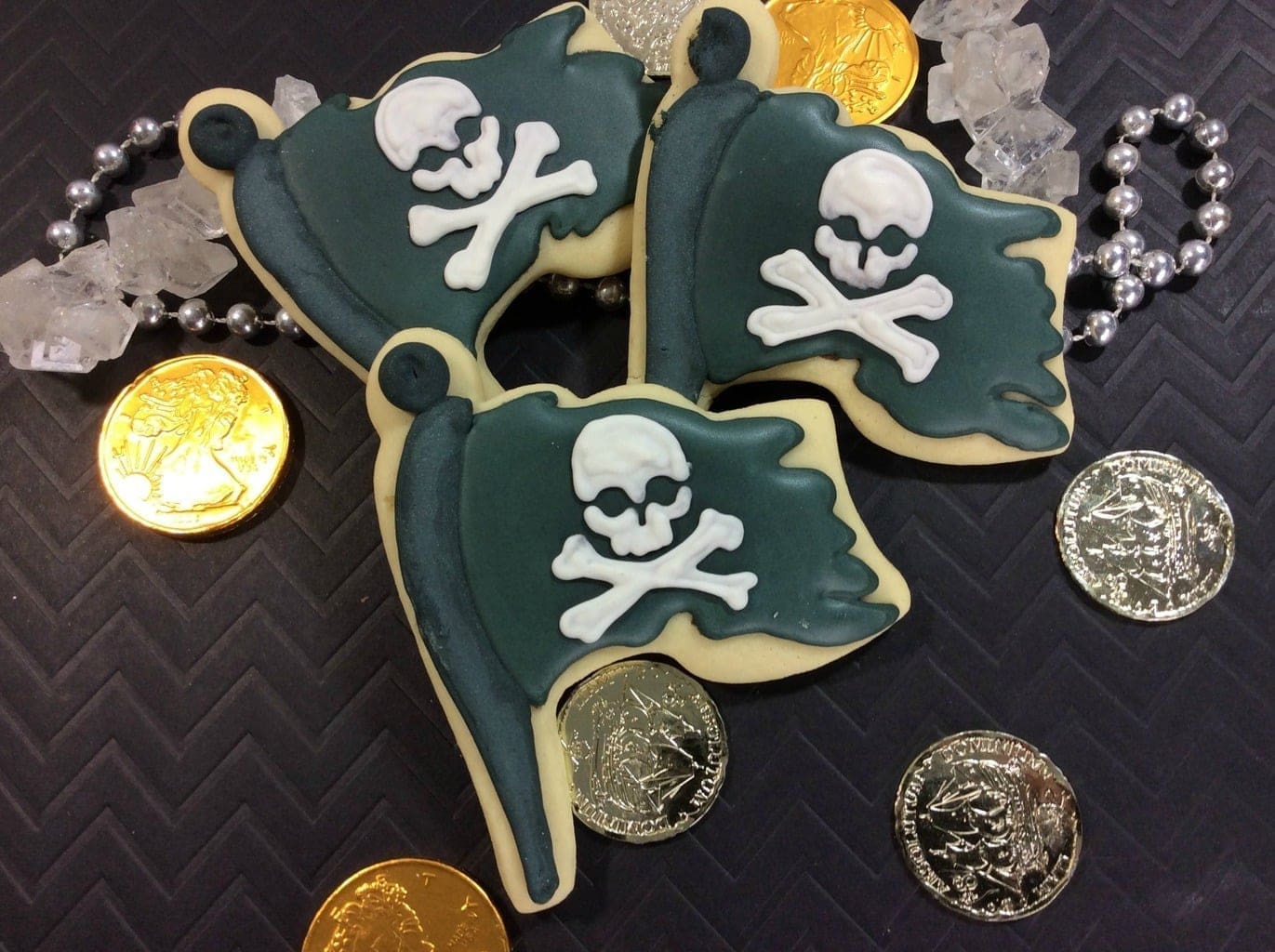 Pirate Flag Cookies