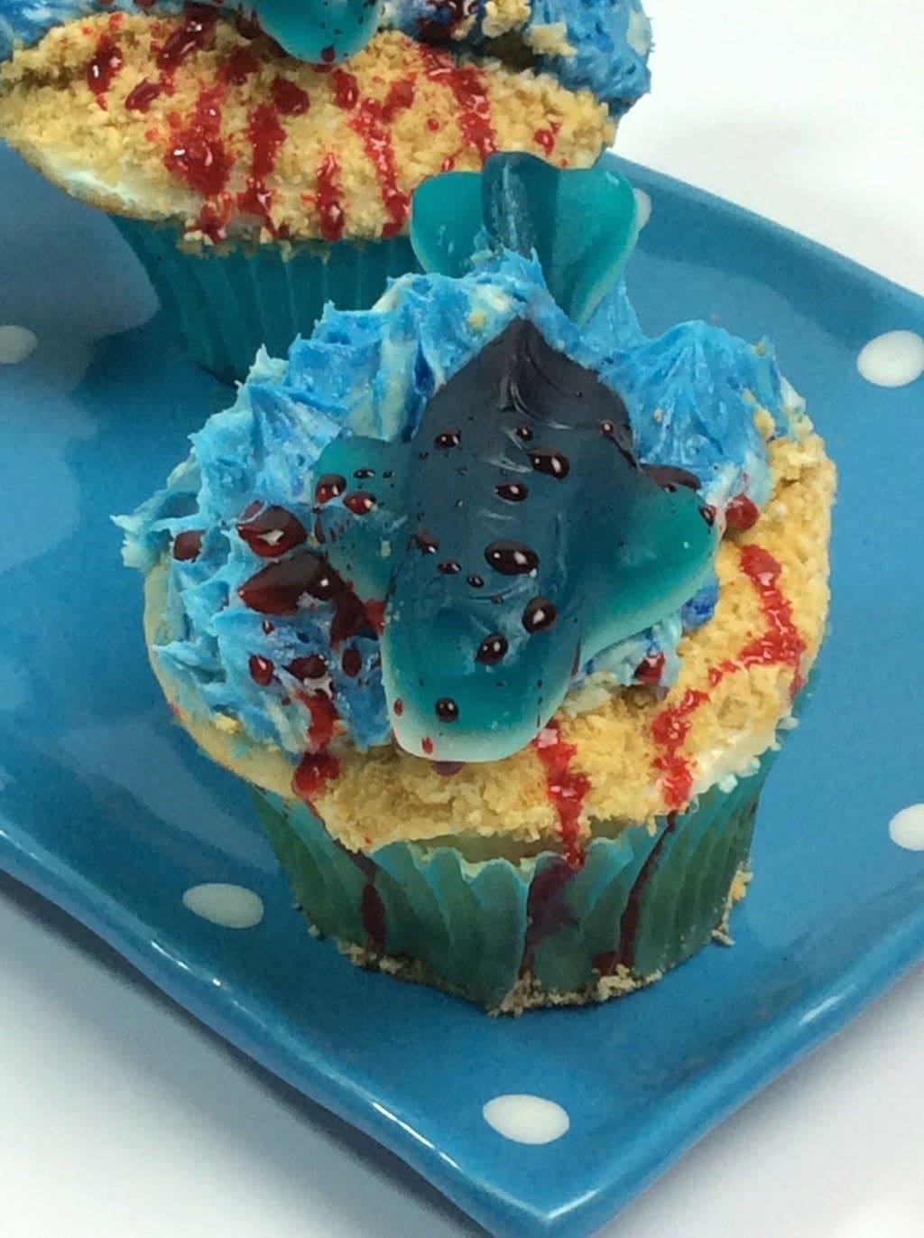 Shark Cupcakes