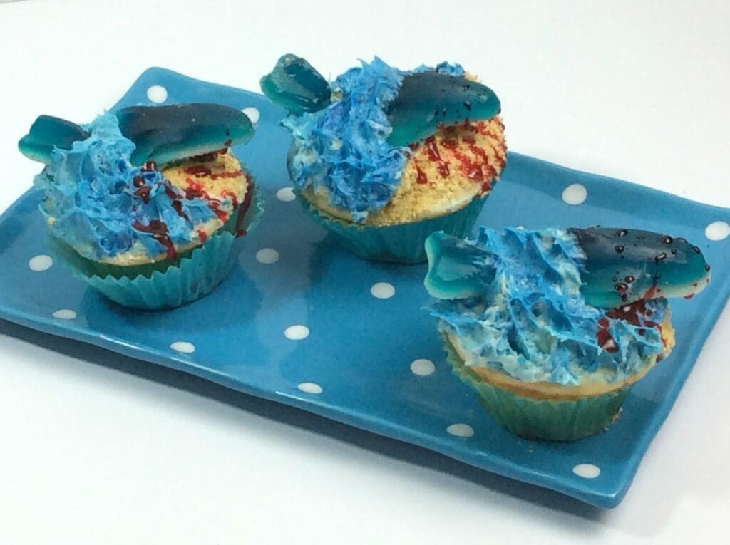 Shark Cupcakes