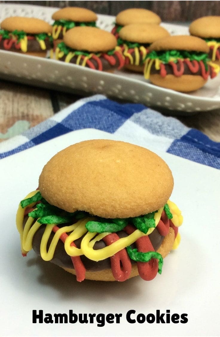 Hamburger Cookies