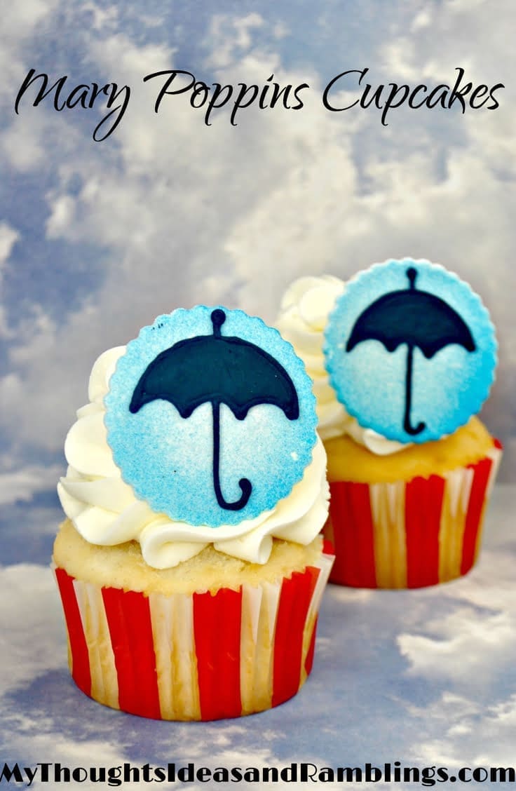 mary poppins cupcakes
