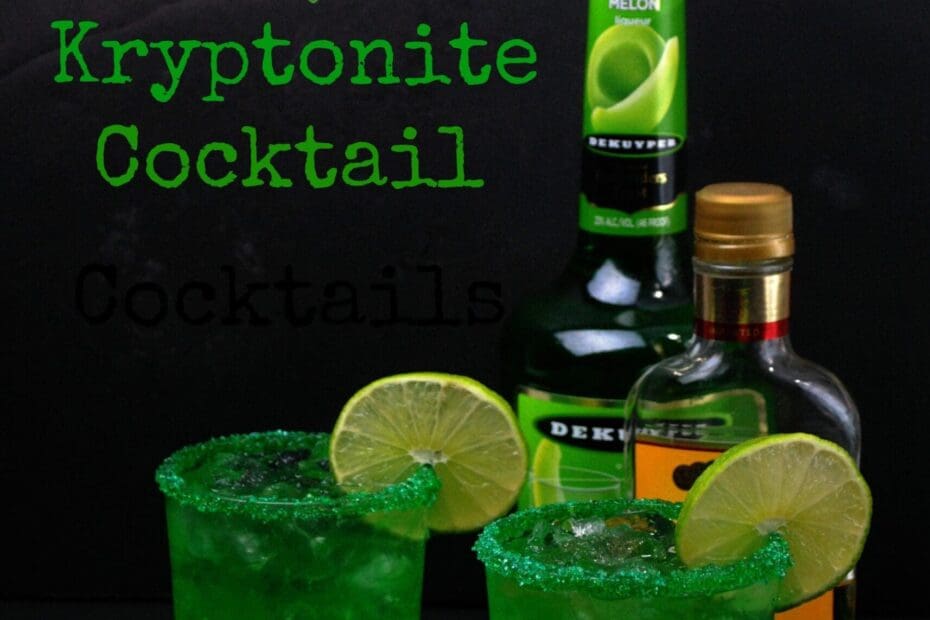 Superman cocktail