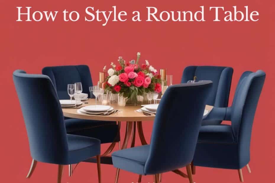 How To Style A Round Dining Table Really Well