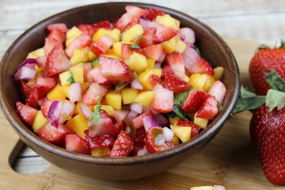 Strawberry Mango Salsa