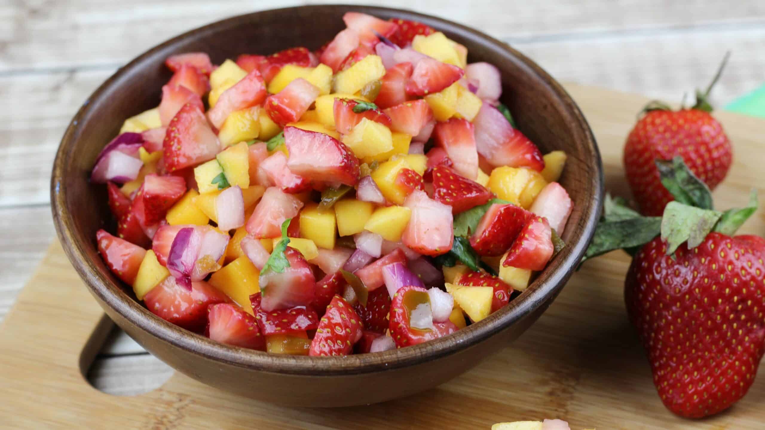 Strawberry Mango Salsa