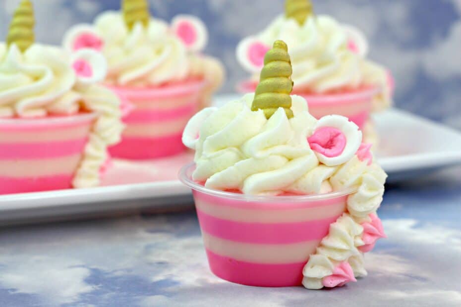unicorn jello shots
